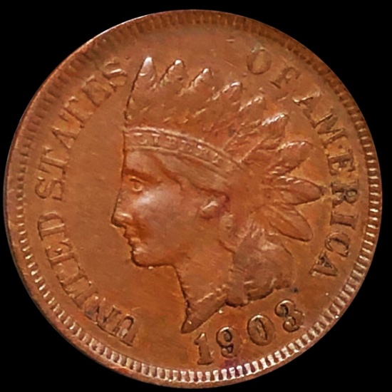 1903 Indian Head Penny ABOUT UNCIRCULATED