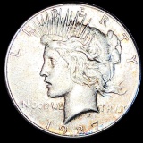 1927-S Silver Peace Dollar ABOUT UNC