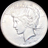 1925-S Silver Peace Dollar LIGHTLY CIRCULATED