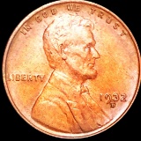 1932-D Lincoln Wheat Penny CLOSELY UNC