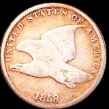 1858 Flying Eagle Cent NICELY CIRCULATED