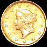 1854 Rare Gold Dollar NEARLY UNCIRCULATED