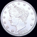 1883 Liberty Victory Nickel ABOUT UNCIRCULATED