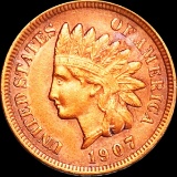 1907 Indian Head Penny CLOSELY UNCIRCULATED