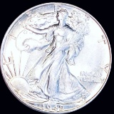 1942-D Walking Half Dollar CLOSELY UNCIRCULATED