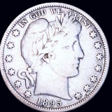 1895 Barber Half Dollar NICELY CIRCULATED