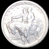 1925 Stone Mountain Half Dollar LIGHTLY CIRCULATED