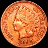 1899 Indian Head Penny NEARLY UNCIRCULATED