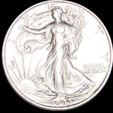 1943 Walking Half Dollar ABOUT UNCIRCULATED