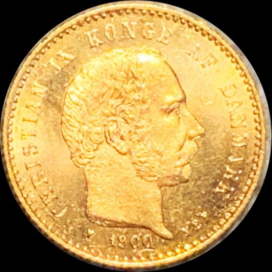 1900 Norwegian Gold 10 Kroner UNCIRCULATED