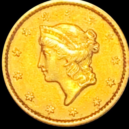 1849 Rare Gold Dollar UNCIRCULATED