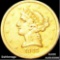 1842-D $5 Gold Half Eagle LIGHTLY CIRCULATED