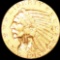 1915 $5 Gold Half Eagle LIGHTLY CIRCULATED