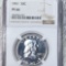 1961 Franklin Half Dollar NGC - PF66