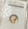 1942/1 Mercury Silver Dime ANACS - EF40