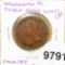 1783 George Washington Double Head Cent NICELY CIR