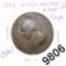 1793 Washington Copper Half Penny NICELY CIRC