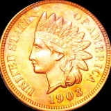 1903 Indian Head Penny CLOSELY UNCIRCULATED