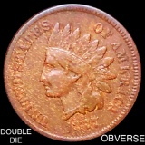 1877 DDO Indian Head Penny NICELY CIRCULATED