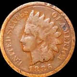 1886 Indian Head Penny NICELY CIRCULATED