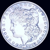 1893 Morgan Silver Dollar ABOUT UNCIRCULATED