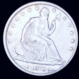 1873-CC Seated Half Dollar CLOSELY UNCIRCULATED