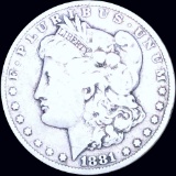 1881-CC Morgan Silver Dollar NICELY CIRCULATED