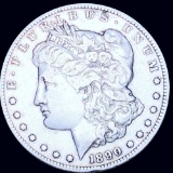 1890-CC Morgan Silver Dollar LIGHTLY CIRCULATED