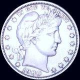 1900 Barber Half Dollar ABOUT UNCIRCULATED