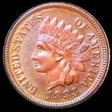 1883 Indian Head Penny NEARLY UNCIRCULATED