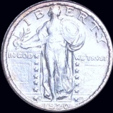 1920-S Standing Liberty Quarter CLOSELY UNC