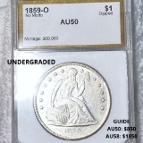 1859-O Seated Liberty Dollar PCI - AU 50 NM