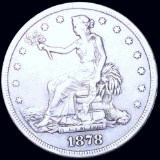 1878-S Silver Trade Dollar LIGHTLY CIRCULATED