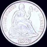 1887 Seated Liberty Dime CLOSELY UNCIRCULATED