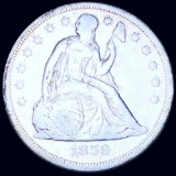 1859-O Seated Liberty Dollar NICELY CIRCULATED