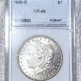 1900-O Morgan Silver Dollar NNC - MS65