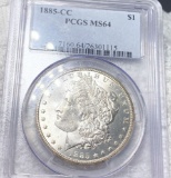 1885-CC Morgan Silver Dollar PCGS - MS64