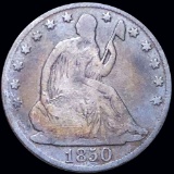 1850-O Seated Half Dollar NICELY CIRCULATED