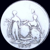 1837 Feuchtwangers Compotion 3 Cents NICELY CIRC