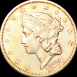 1874-S $20 Gold Double Eagle CLOSELY UNC