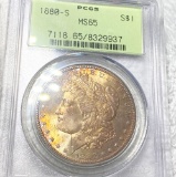 1880-S Morgan Silver Dollar PCGS - MS65