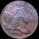 1794 Liberty Cap Half Cent NICELY CIRCULATED