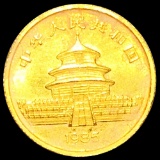 1985 Chinese Gold Panda UNCIRCULATED