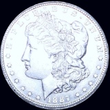 1887-S Morgan Silver Dollar UNCIRCULATED