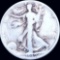 1919-D Walking Half Dollar NICELY CIRCULATED
