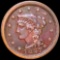 1847 Braided Hair Large Cent NEARLY UNC