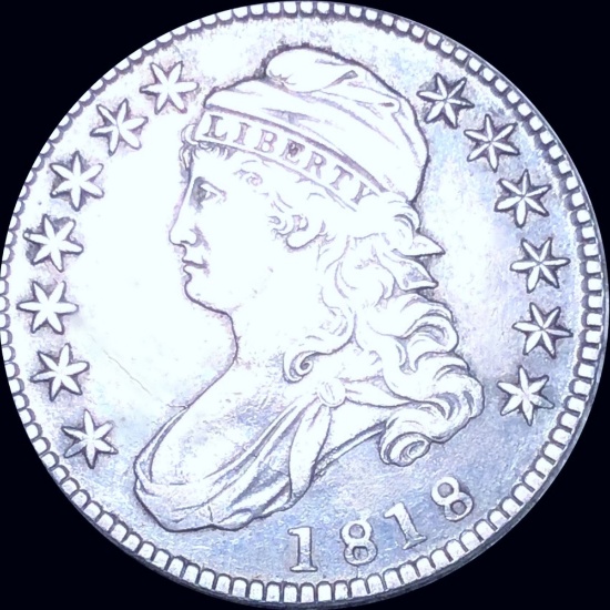 1818 Capped Bust Half Dollar XF