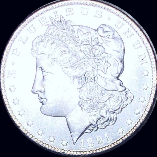 1891-CC Morgan Silver Dollar UNCIRCULATED