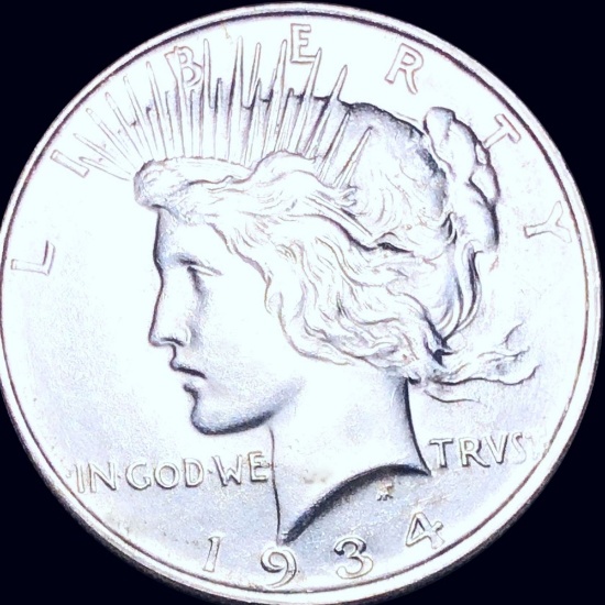 1934-D Silver Peace Dollar UNCIRCULATED