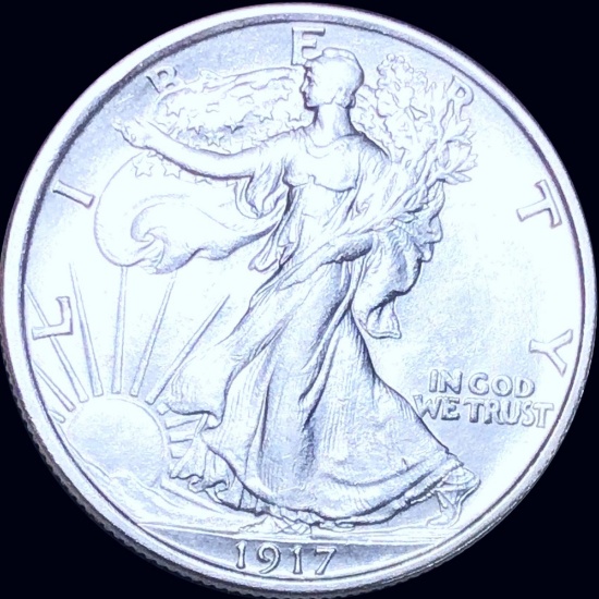 1917 Walking Half Dollar UNCIRCULATED
